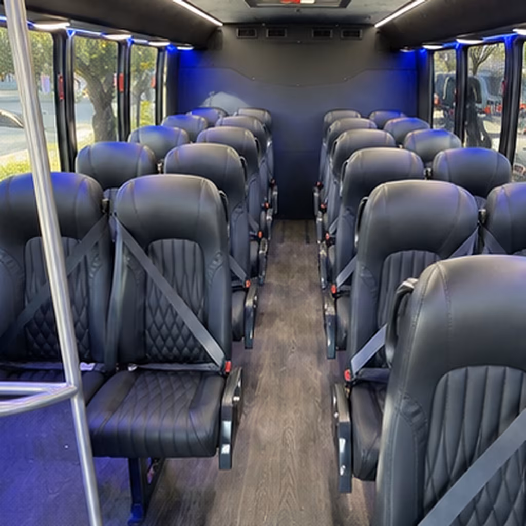 miami gardens airport transportation onboard seating