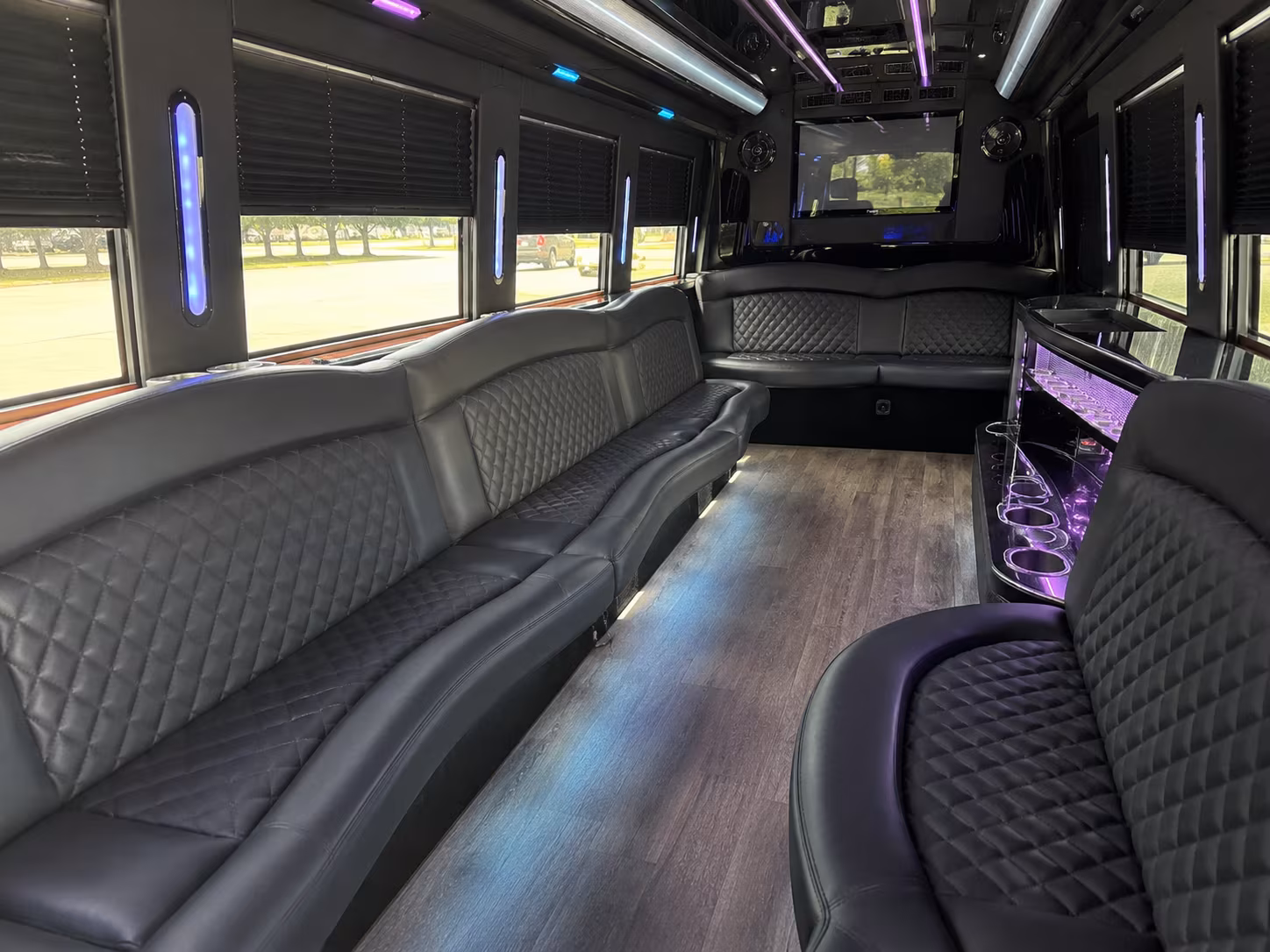 miami gardens sporting event party bus rental