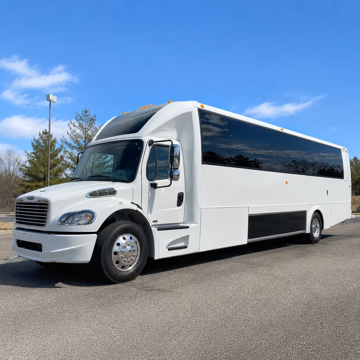 use a party bus to turn the ride to the reception into the first party of the night